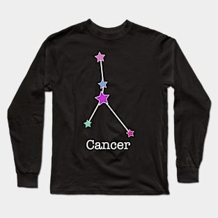 A Zodiac Sign Test Cancer Long Sleeve T-Shirt